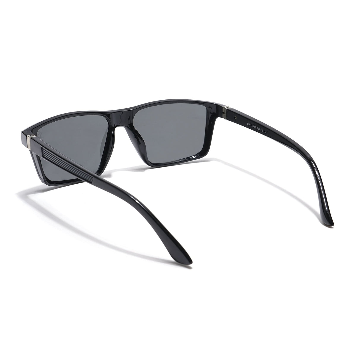 Eyejack Grey Rectangle Sunglasses for Men and Women - Style L749 - view 5