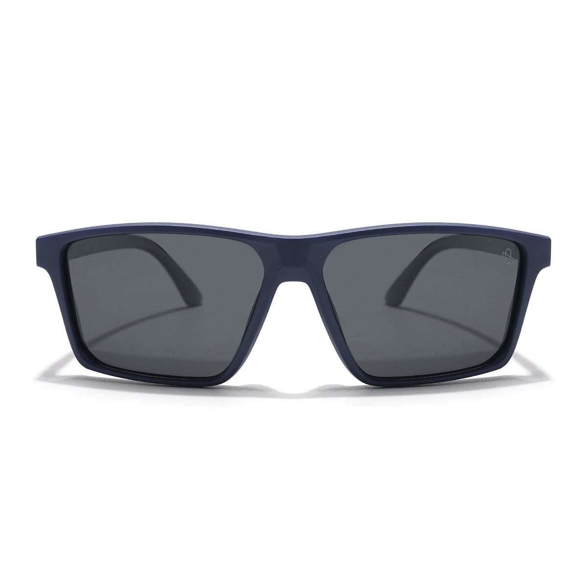 Eyejack Navy Blue Rectangle Sunglasses for Men and Women - view 4