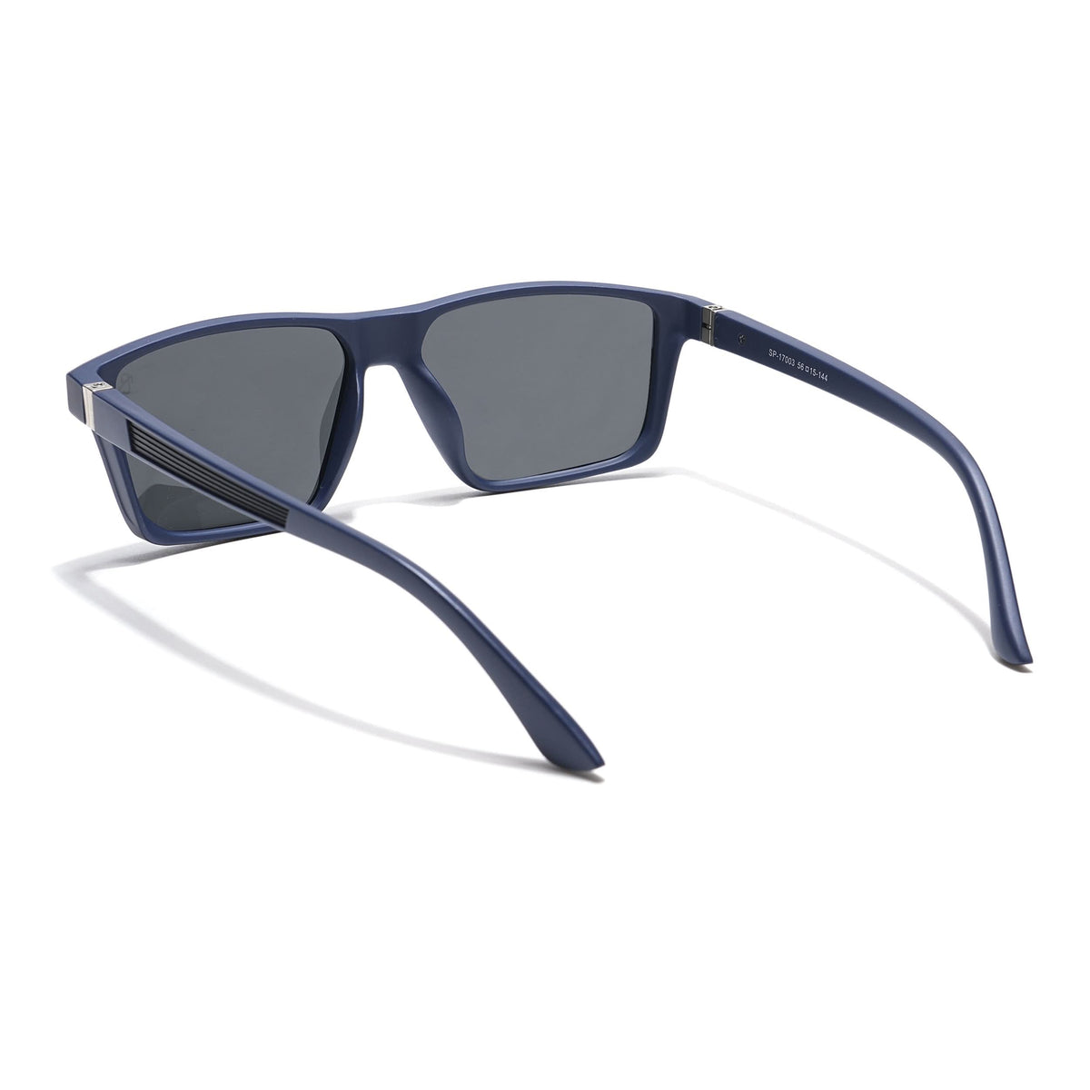 Eyejack Navy Blue Rectangle Sunglasses for Men and Women - view 5