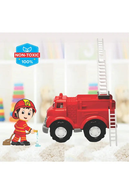 Friction Power Fire Truck Push & Go Toy