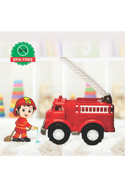 Friction Power Fire Truck Push & Go Toy