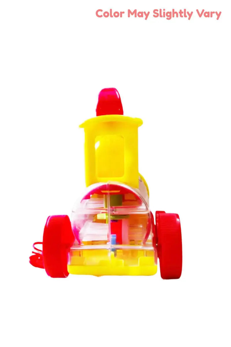 Lovely Toys Steam Loco Pull Along Toy - ( Color May Vary )