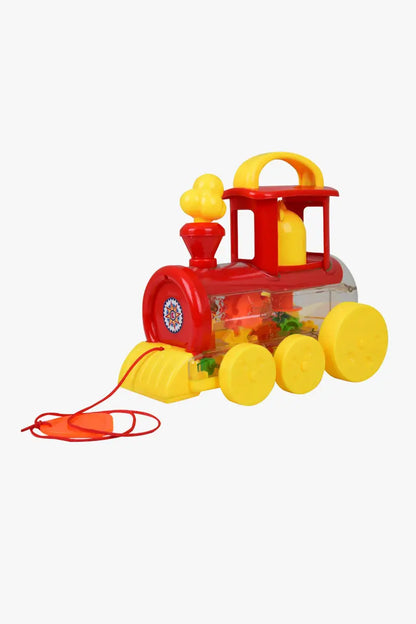Lovely Toys Steam Loco Pull Along Toy - ( Color May Vary )