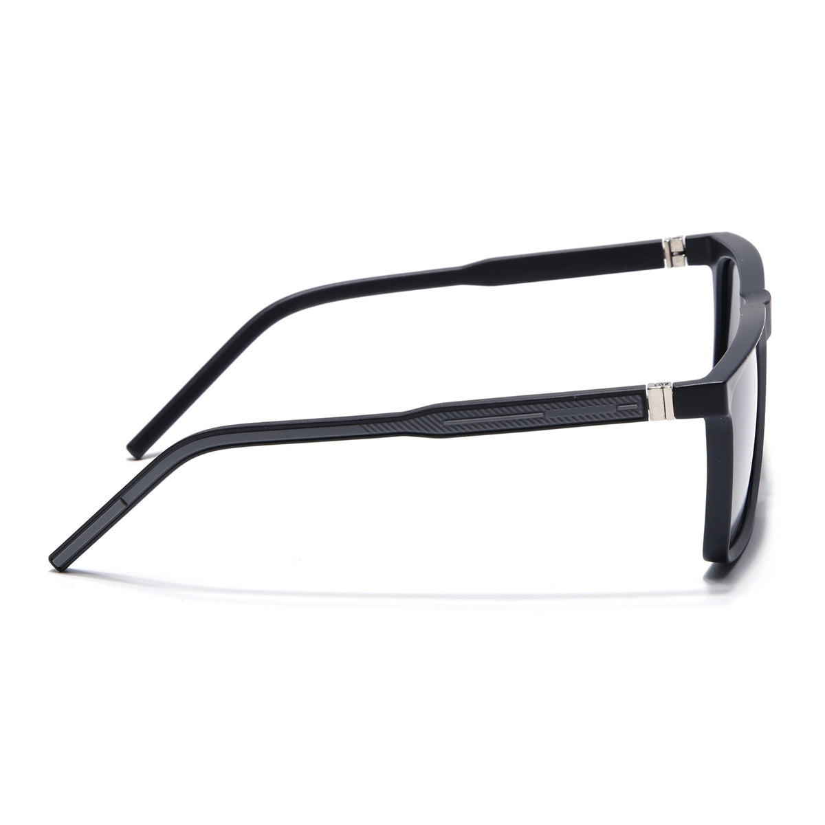 Eyejack Black Square Sunglasses for Men and Women - Style L766 - view 7