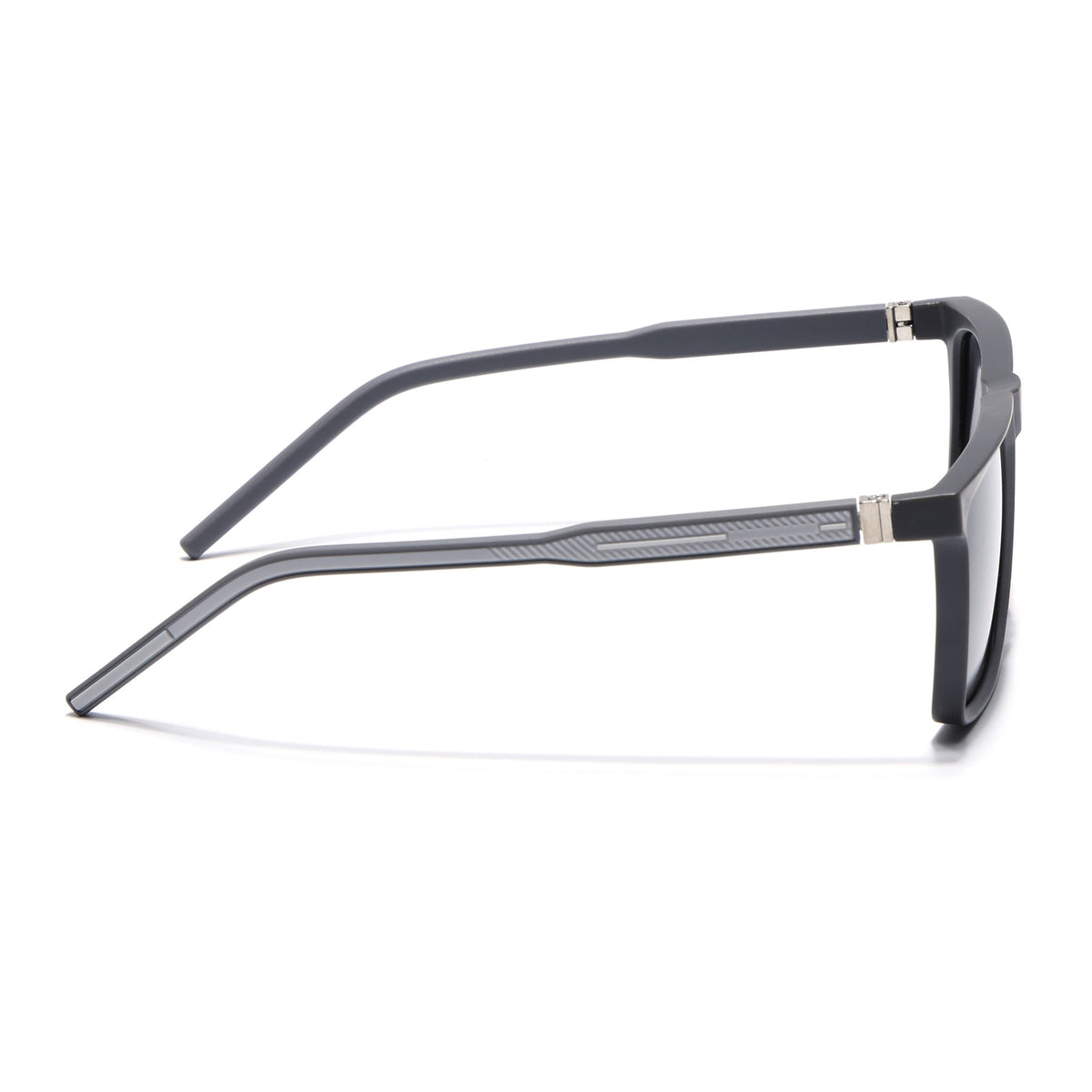 Eyejack Grey Square Sunglasses for Men and Women - Style L767 - view 7
