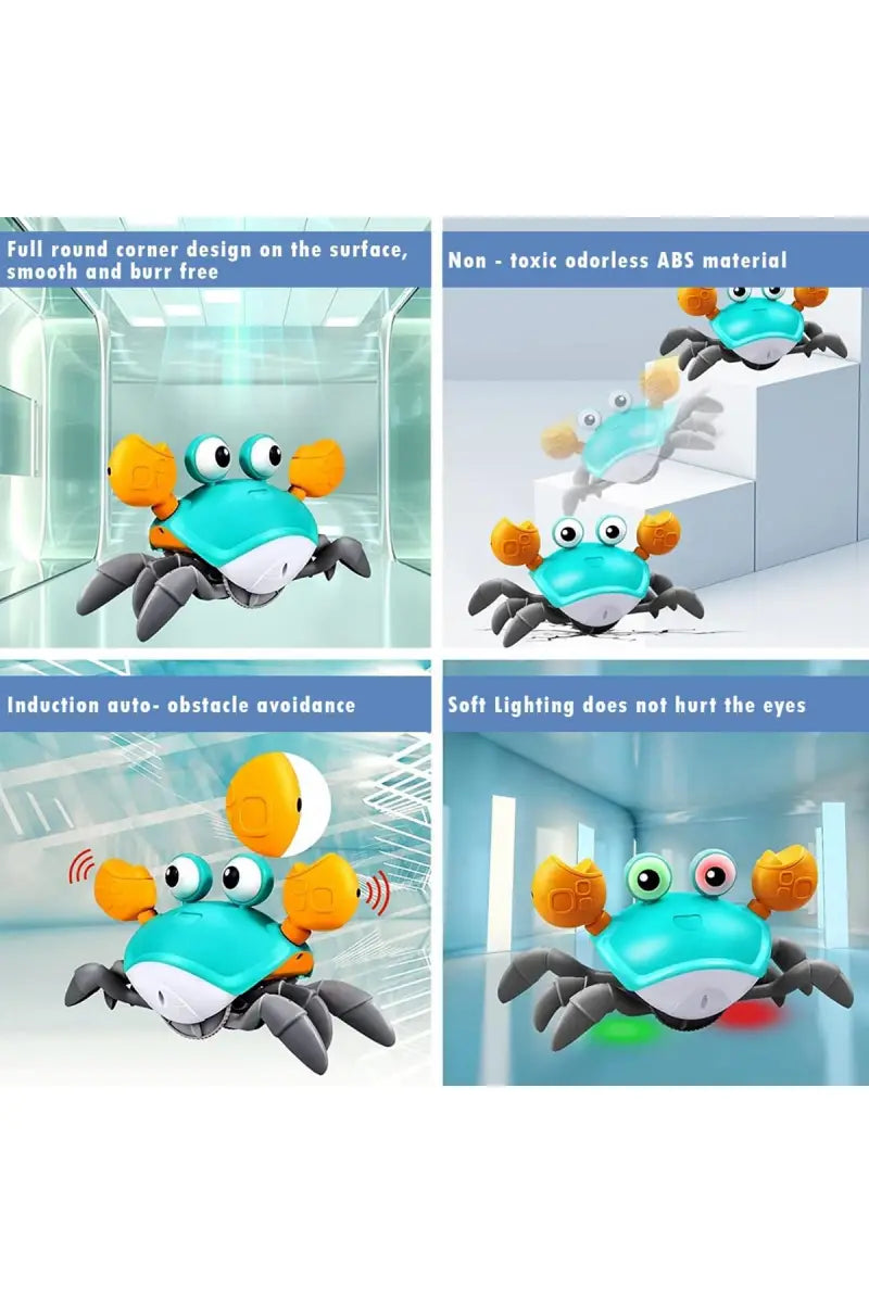 Crawling Crab Light & Music Toy