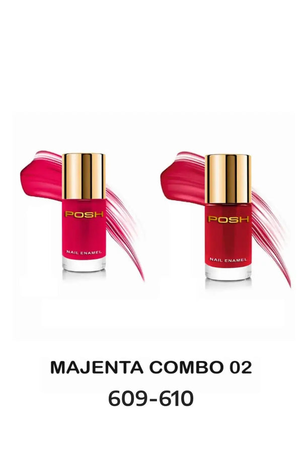 High Gloss Toxin Free Nail Polish - 9ml x 2 Pcs