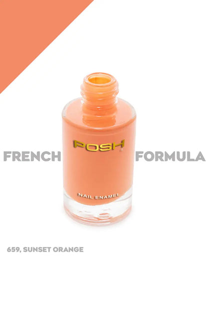 Posh High Gloss Toxin Free Nail Polish - 9 ml x 4 Pcs