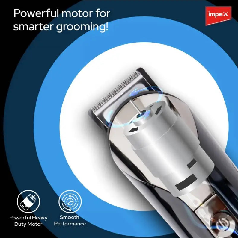 Impex GK-401 10 in 1 Grooming Trimmer Kit - Black (Pack of 1) SUPER