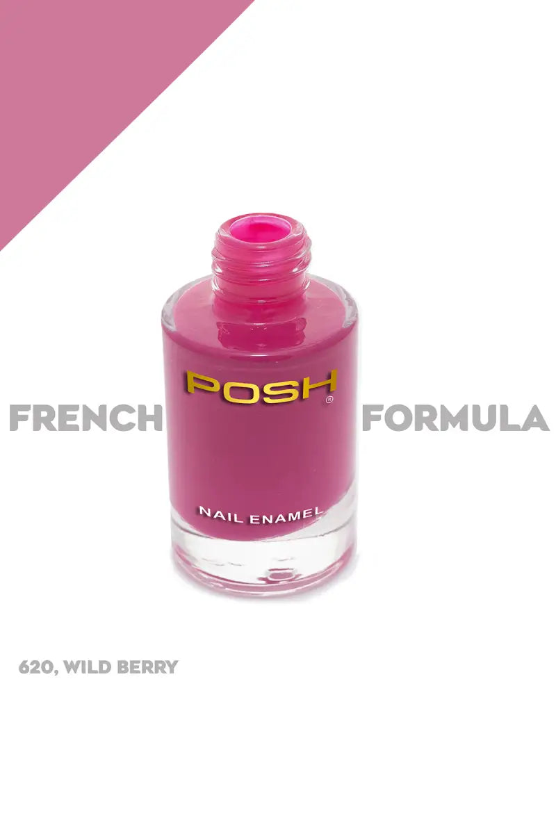 Posh Glossy High Shine Toxin Free Nail Polish - 9ml x 3