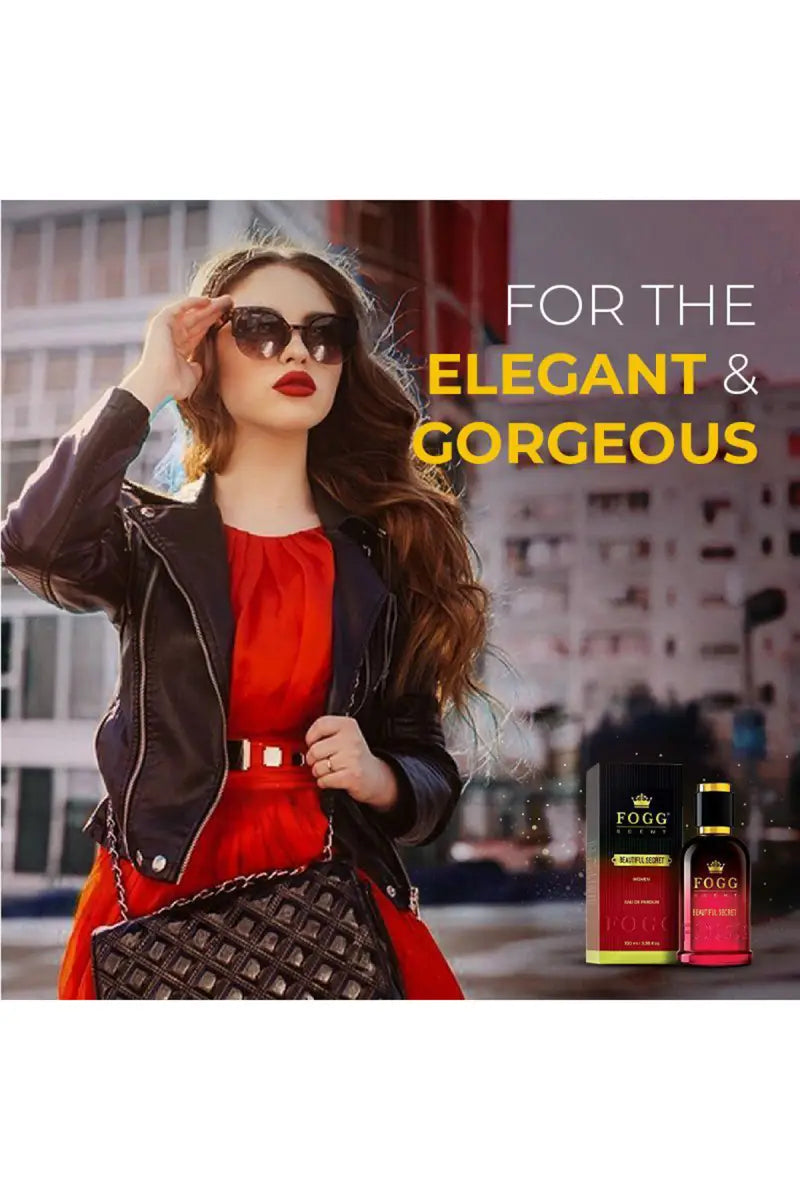 Fogg Scent Perfume Spray for Women - Beautiful Secret (100 ml)