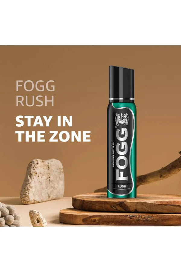 Fogg Rush No Gas Deodorant for Men - 150 ml