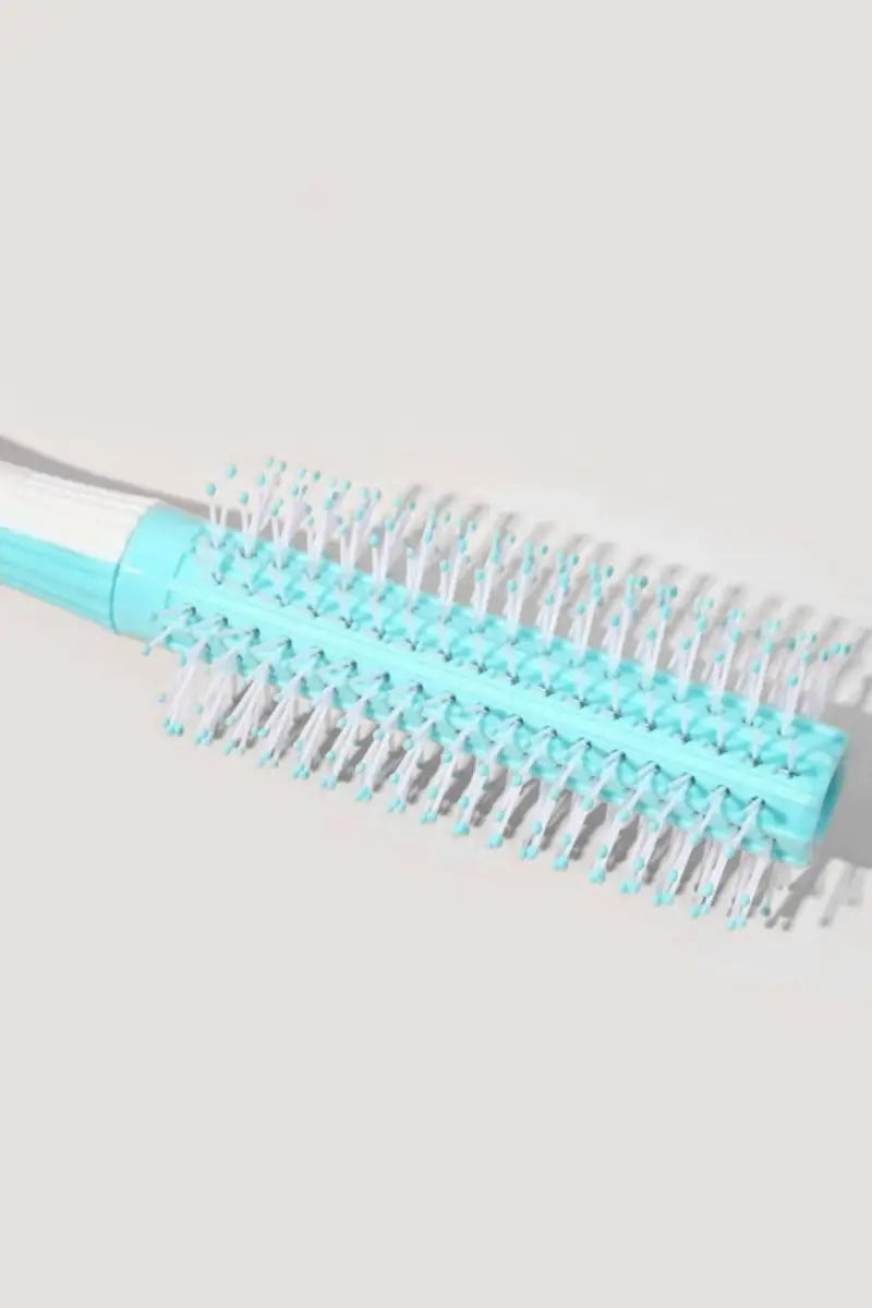 Round Roller Hair Brush (Sky Blue) - Pack of 1