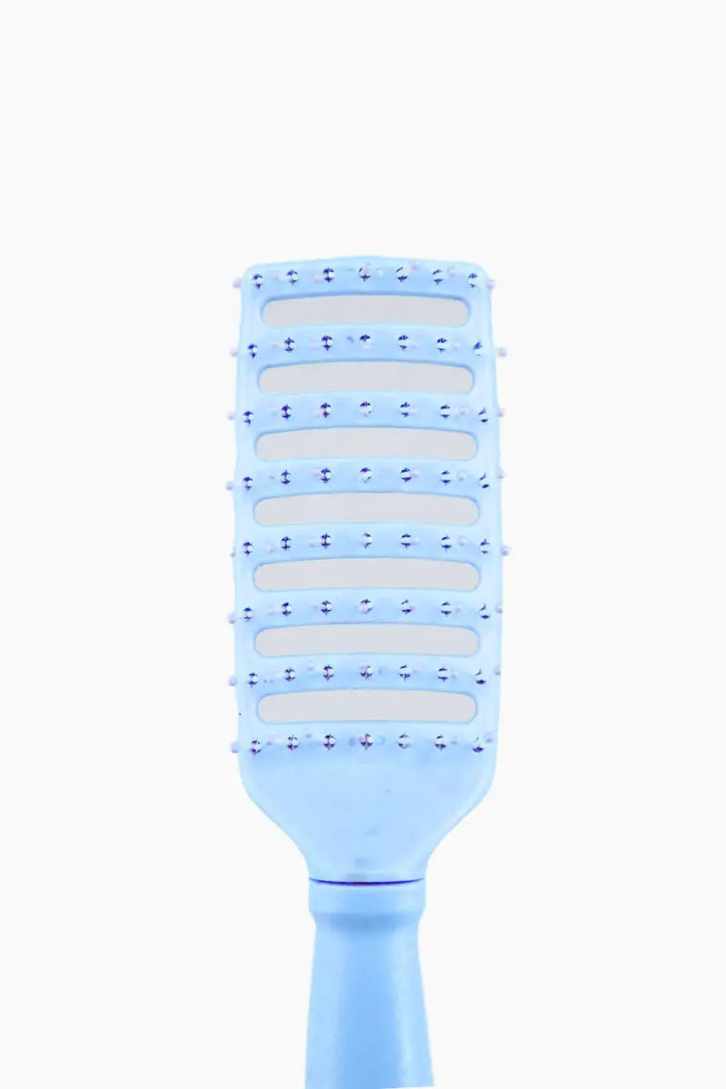 Detangling Hair Brush Comb Set for Women (Sky Blue) - Pack of 1