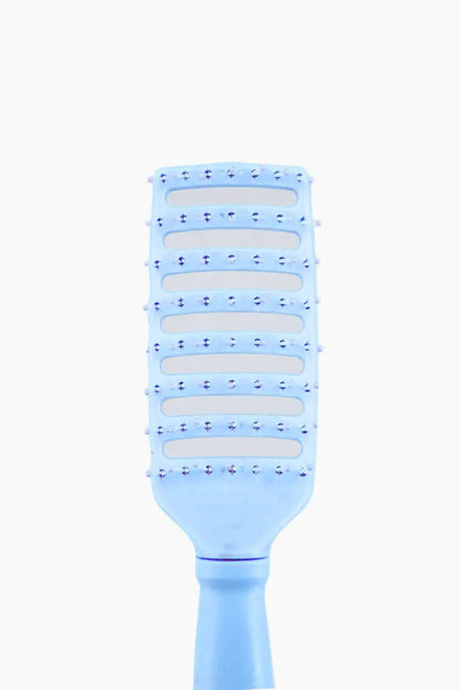 Detangling Hair Brush Comb Set for Women (Sky Blue) - Pack of 1