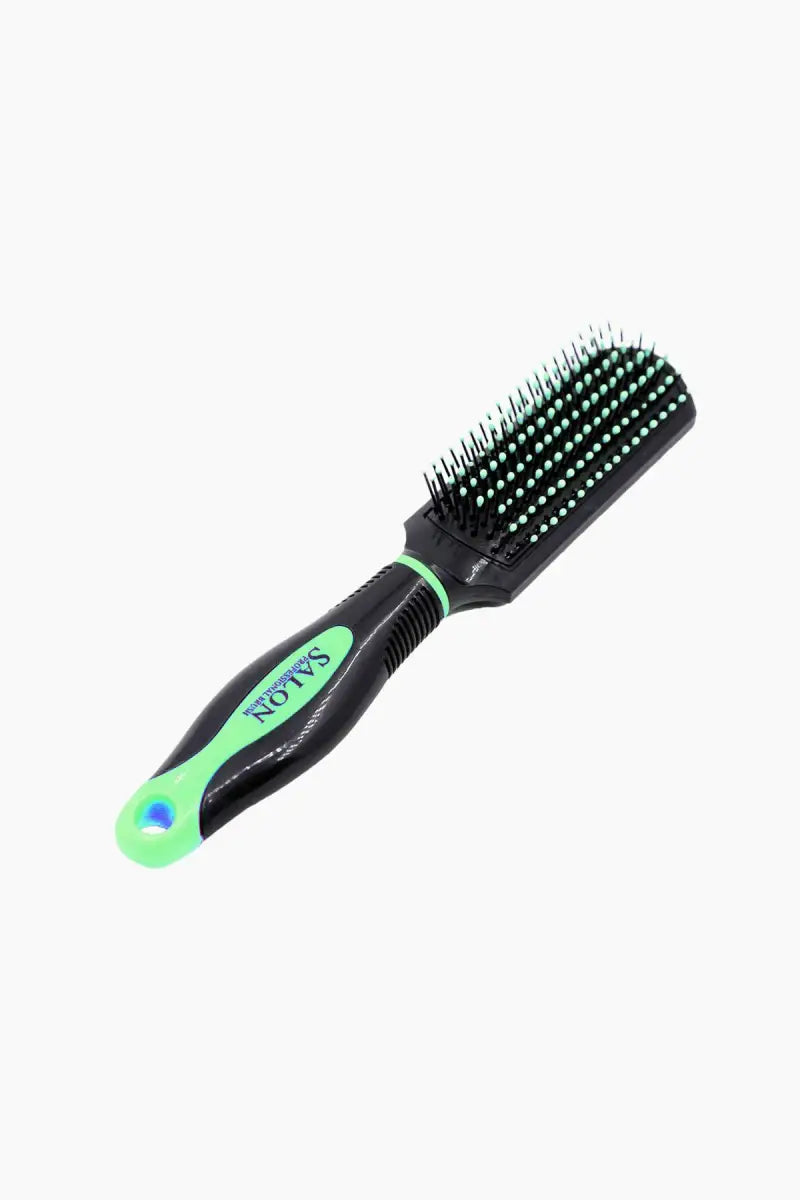 Ball Tipped Flat Hair Brush (Multicolor) - Pack of 1