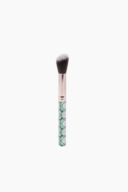 Makeup Brush Set (Green) - Pack of 5