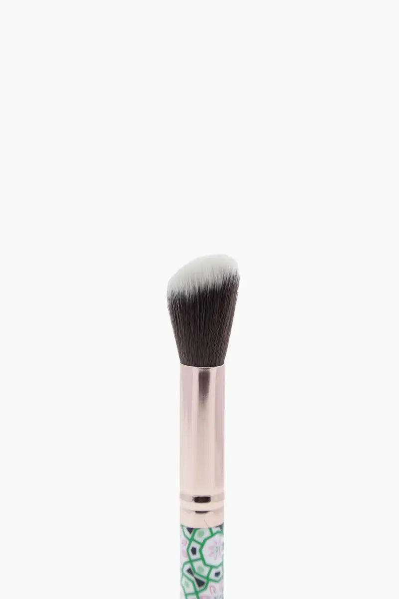 Makeup Brush Set (Green) - Pack of 5