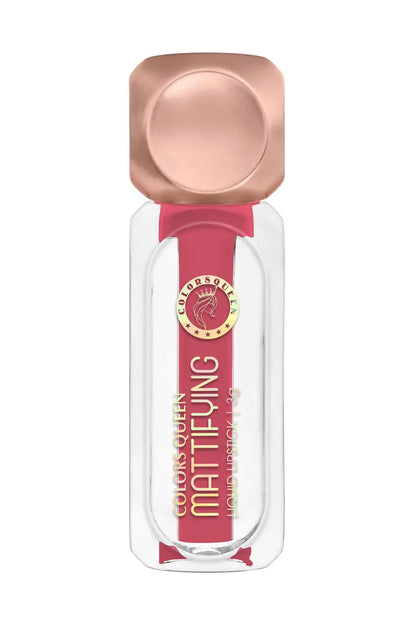 Colors Queen Mattifying Non Transfer Matte Liquid Lipstick - 3g (Rust)