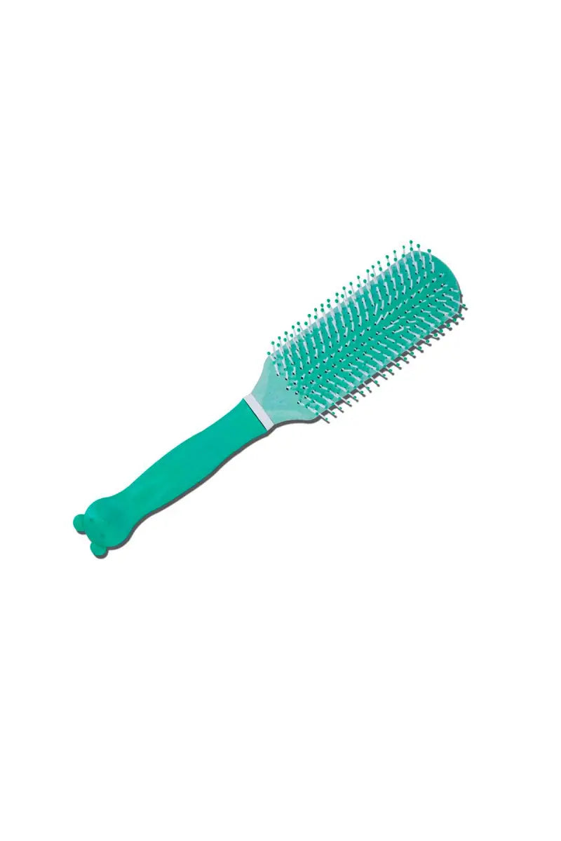 Flat Detangling Brush (Green)- Pack of 1