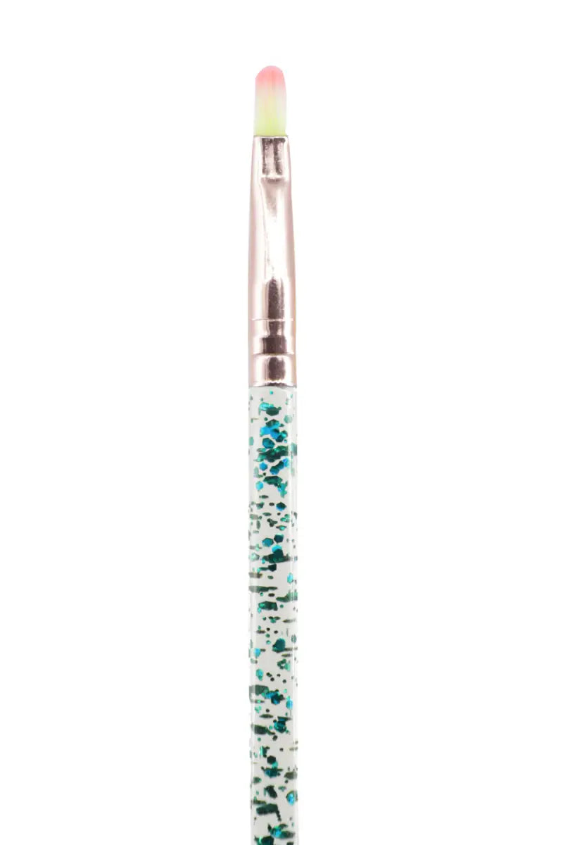 Glitter Makeup Brush Set (Green) - Pack of 5