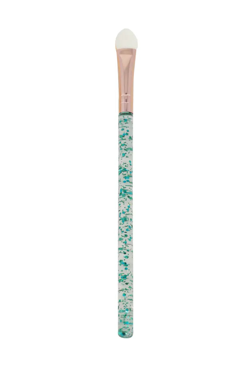 Glitter Makeup Brush Set (Green) - Pack of 5