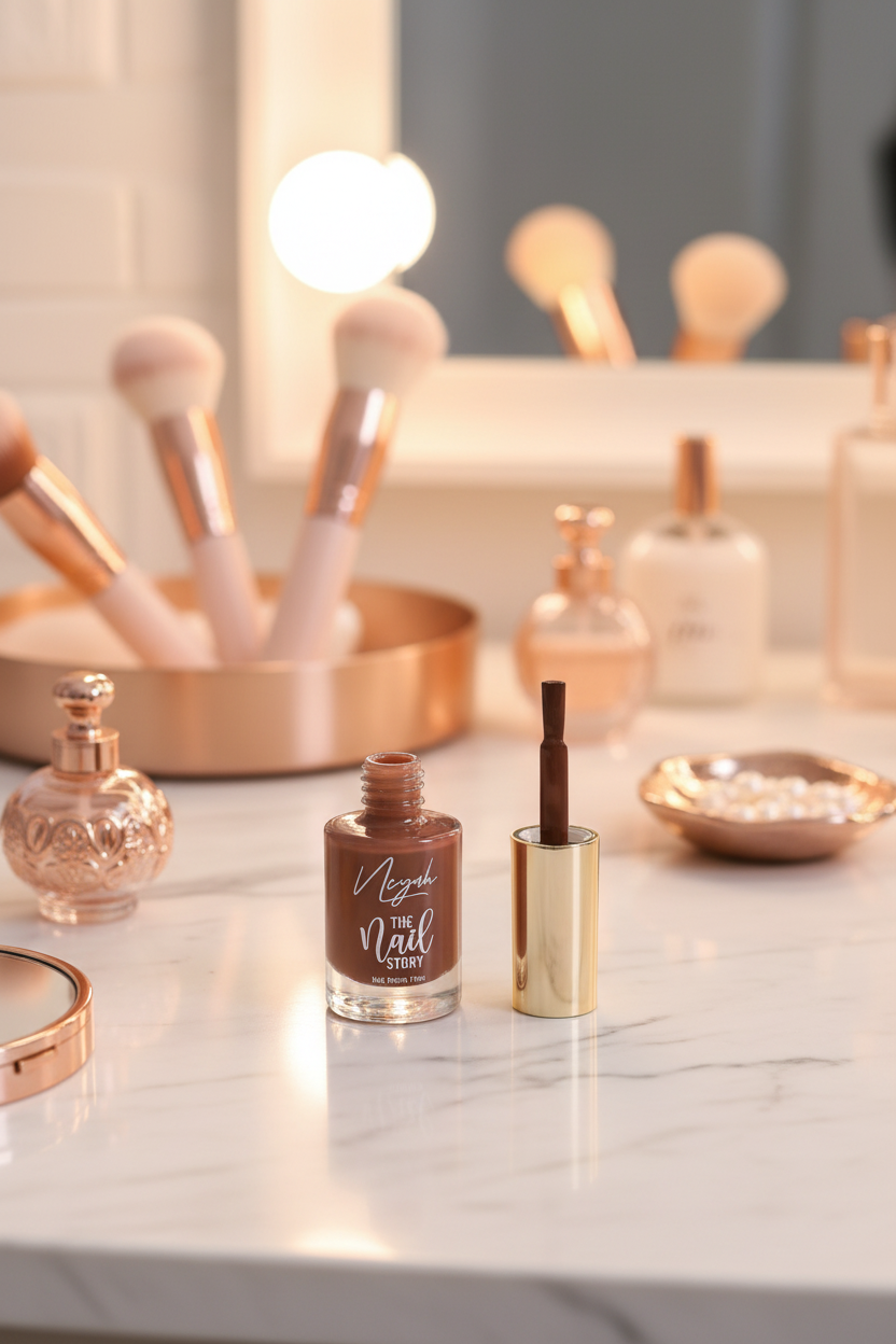 Neyah The Nail Story Nail Polish- 11ml (Gingerbread) SUPER