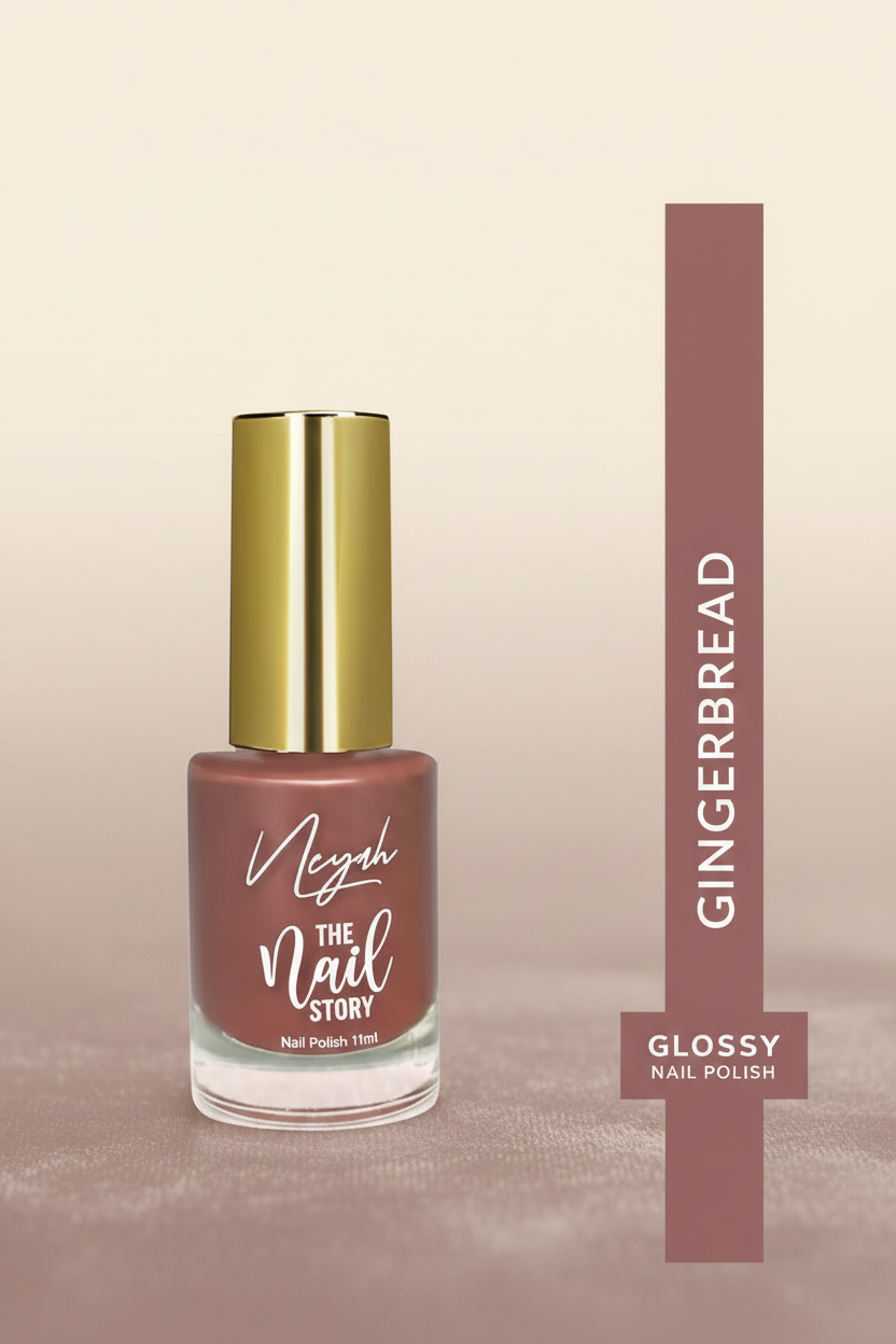 Neyah The Nail Story Nail Polish- 11ml (Gingerbread) SUPER