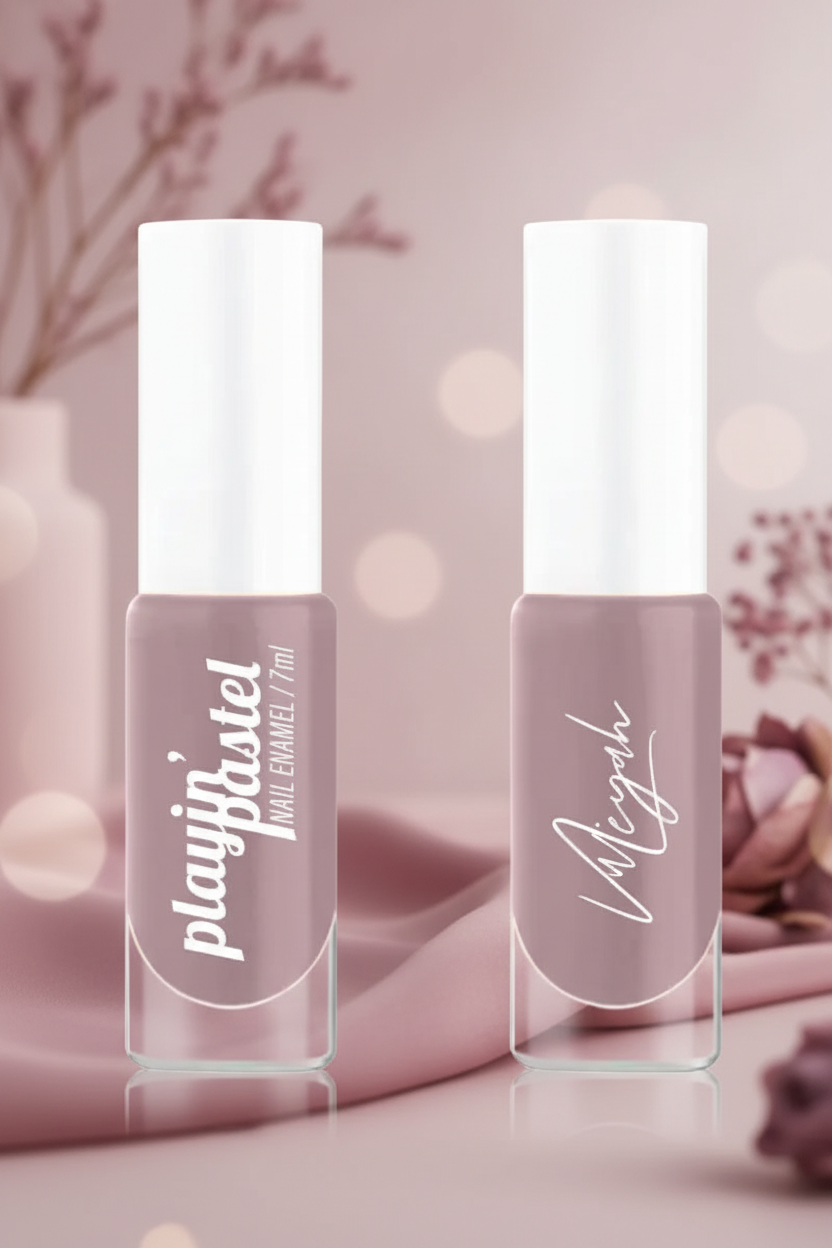 Neyah Playin' Pastel Nail Enamel - 7 ml (Fuzzy Wuzzy) SUPER