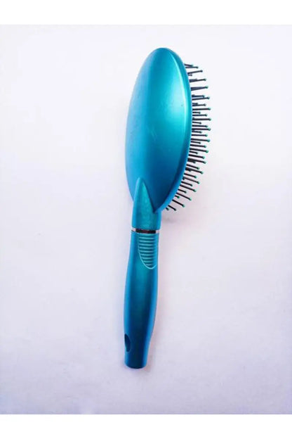 Vivin Flat shaped Plastic Hair Brush (Blue) - Pack of 1