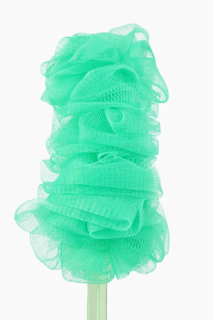 Vivin Long Handle Bath Body Brush Loofa and Shower Sponge (Green) - Pack Of 1