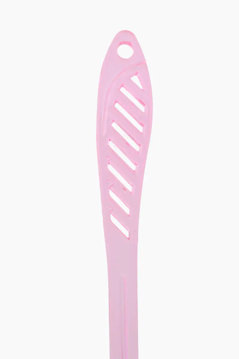 Vivin Long Handle Bath Body Brush Loofa and Shower Sponge (Charm Pink) - Pack Of 1