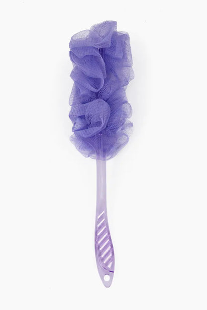 Vivin Luxury Long Handle loofah - Purple (Pack of 1)