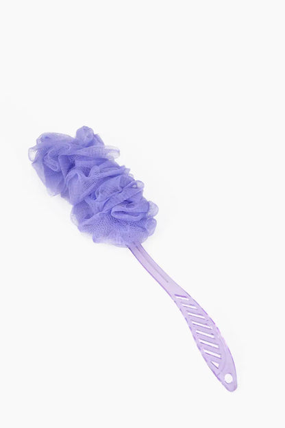 Vivin Luxury Long Handle loofah - Purple (Pack of 1)
