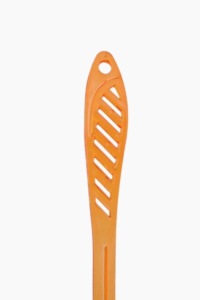 Vivin Luxury Long Handle Nylon Mesh loofah - Orange (Pack of 1)