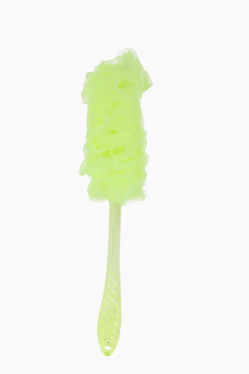 Vivin Luxury Long Handle loofah - Yellow (Pack of 1)