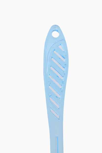 Vivin Long Handle Bath Body Brush Loofa and Shower Sponge (Sky Blue) - Pack Of 1