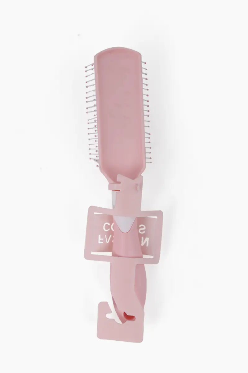 Square Shape Hair Comb/Hair Brush (Peach) - Pack of 1