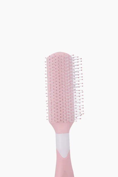 Square Shape Hair Comb/Hair Brush (Peach) - Pack of 1
