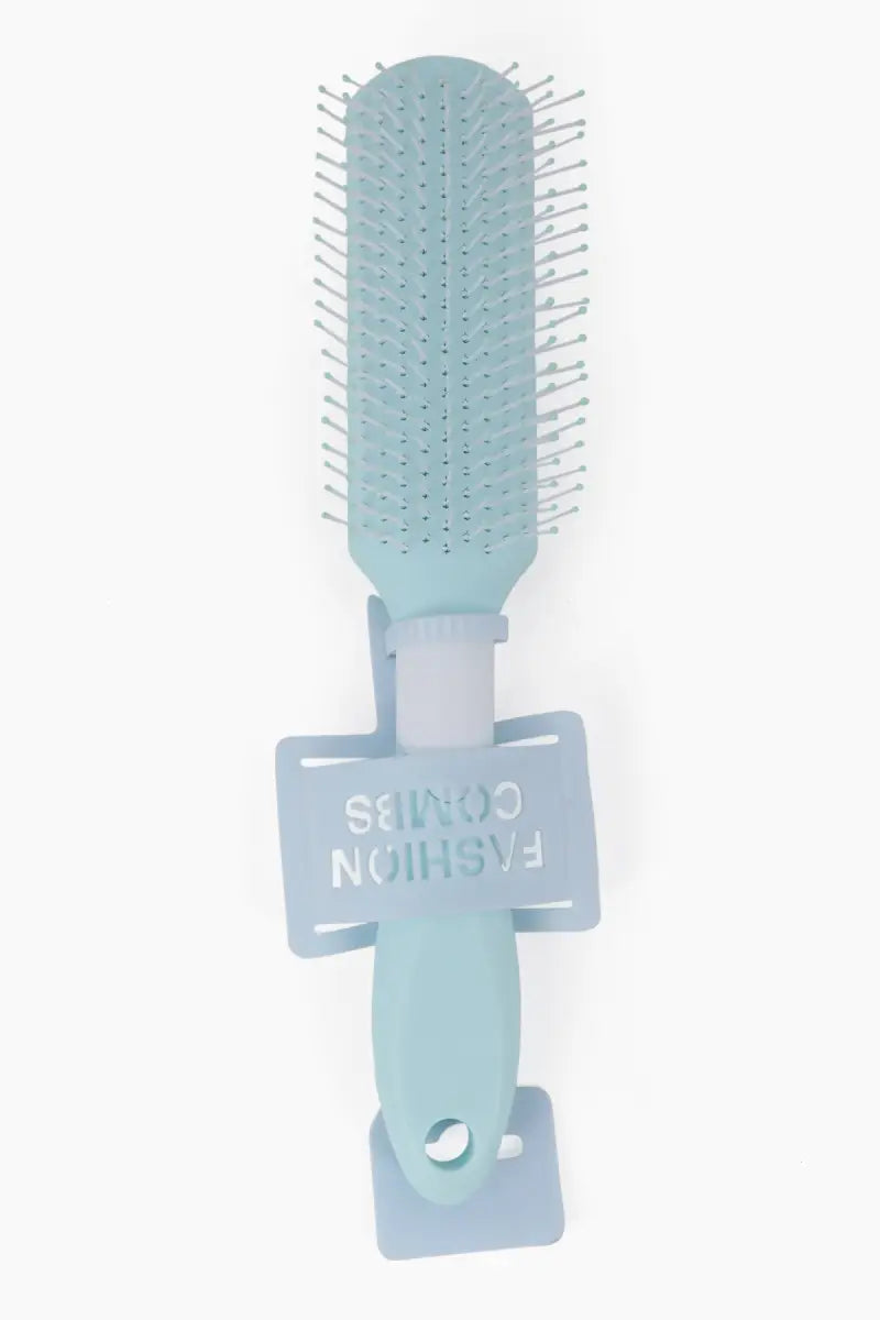 Square Shape Hair Comb/Hair Brush (Pastel Blue) - Pack of 1