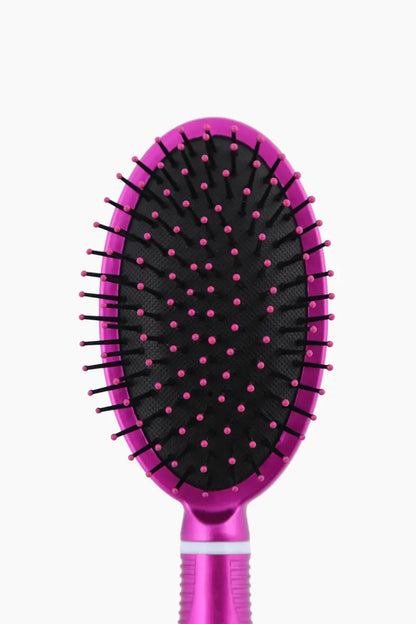 Plastic Padded Hair Comb/ Hair Brush - Pack Of 1