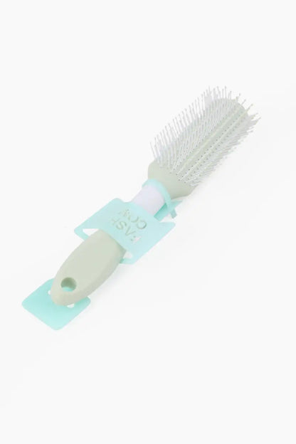Square Shape Hair Comb/Hair Brush (Pastel Green) - Pack of 1