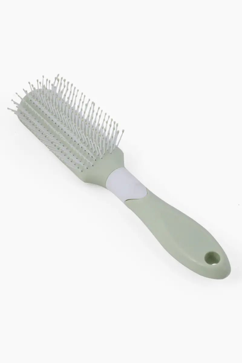 Square Shape Hair Comb/Hair Brush (Pastel Green) - Pack of 1
