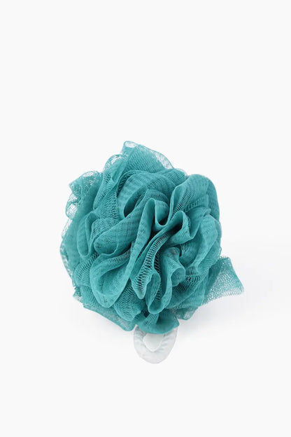 Vivin Flower Shape Bath Shower Sponge Pouf Loofahs (Blue) - Pack of 1