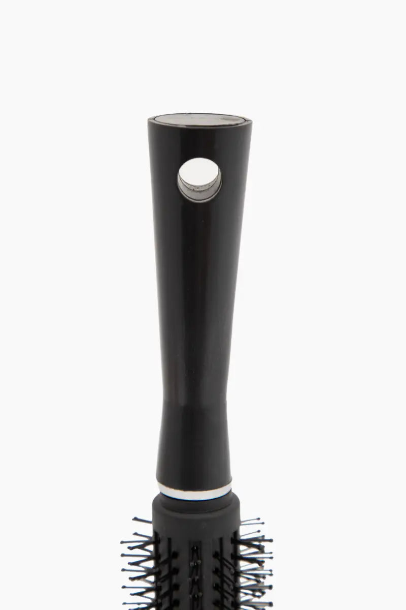 Roller & Round Comb Brush (Black) - Pack of 1