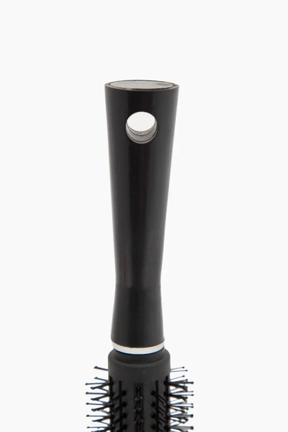Roller & Round Comb Brush (Black) - Pack of 1