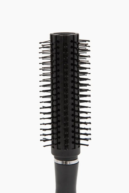 Roller & Round Comb Brush (Black) - Pack of 1