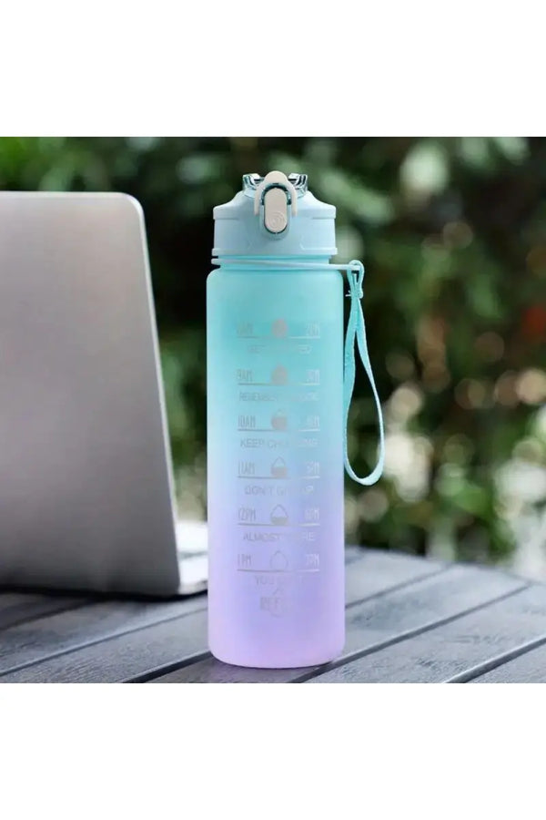 Plastic Sipper Water Bottle - 900 ml (Aqua)