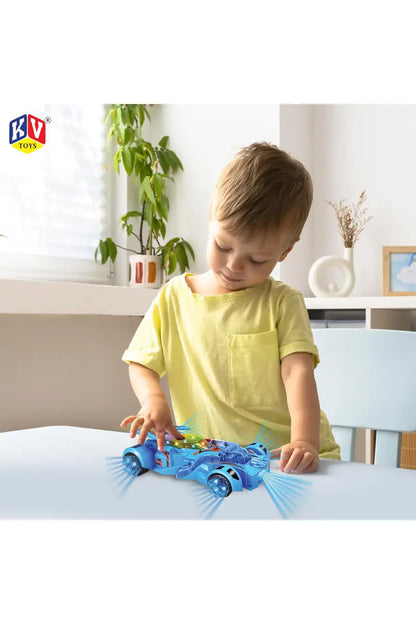 Racing Car Toy With 5D Lights & Music