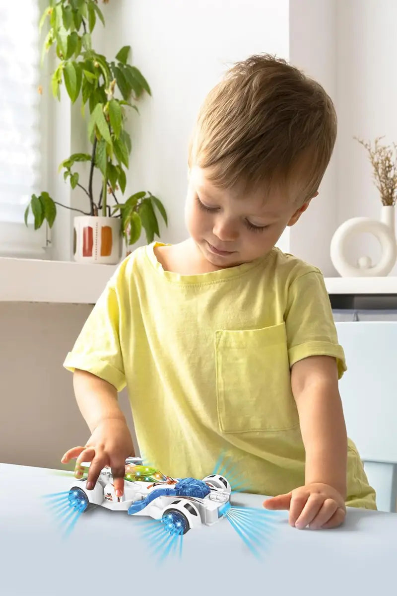 Racing Car Toy With 5D Lights & Music